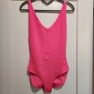 New Londre Onepiece Swimsuit Neon Pink- The Minimalist